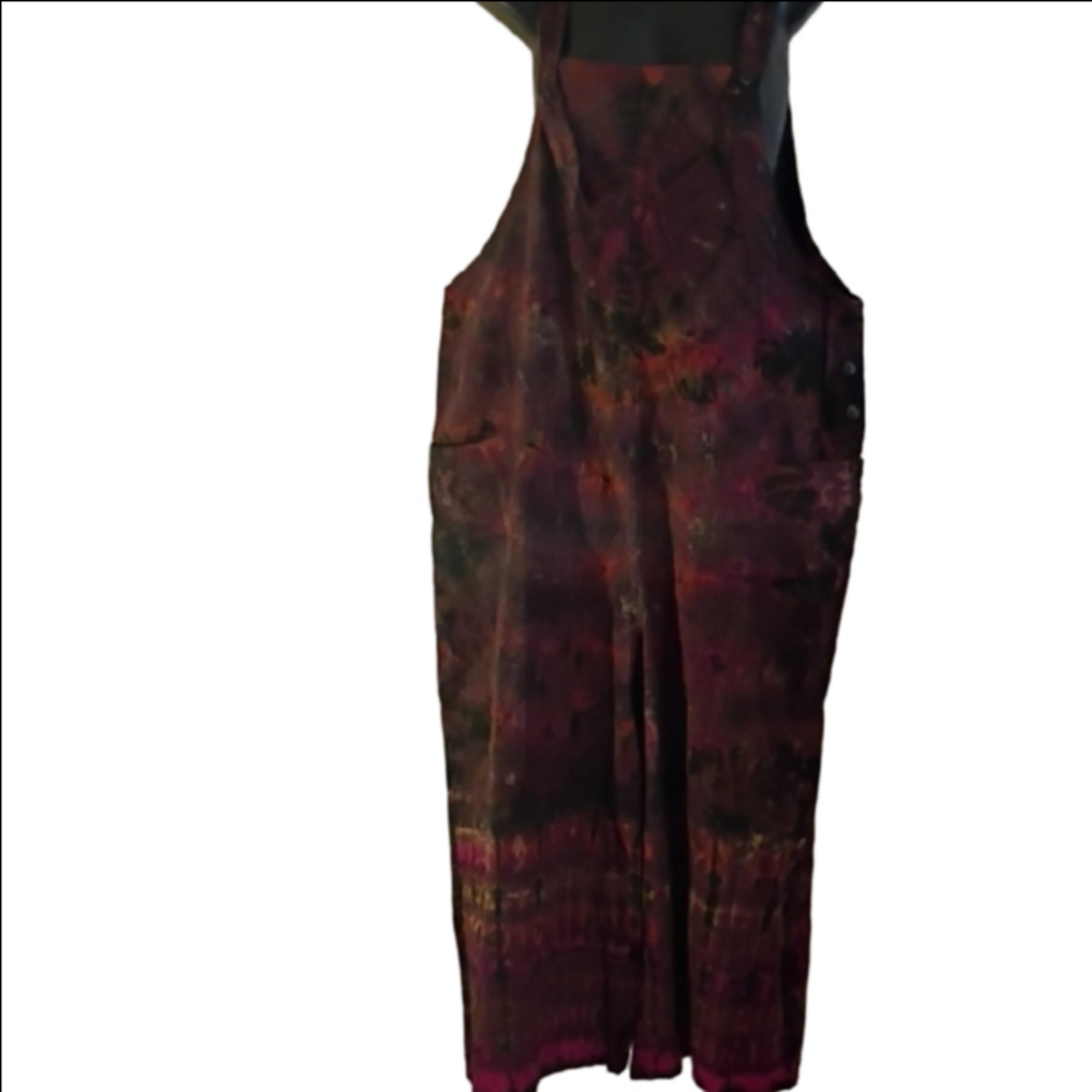 Earthbond Trading Co baggy Leg Overalls. Earthy / Woodsy Core Vibes. Size Large.